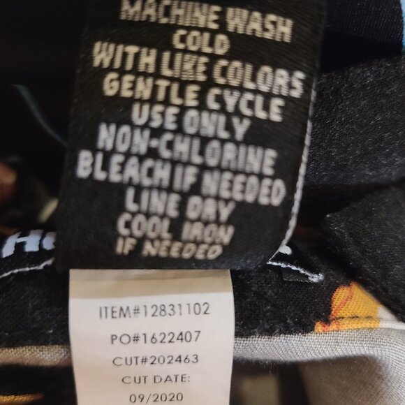 Hot Topic Corgi dog and peaches button down pocket dress size - Picture 5 of 8